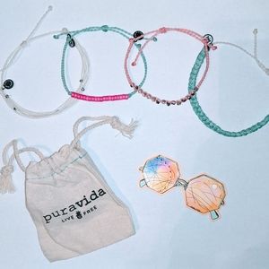 4 Pack Pura Vida Bracelets